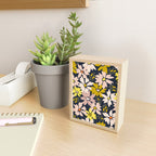 Garden time - bold floral pattern Mini Art Print Gallery Image 2