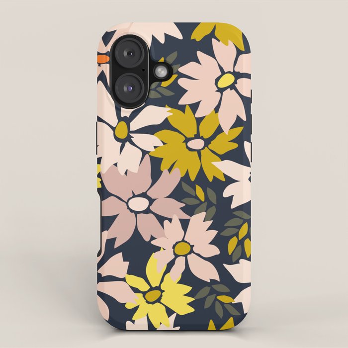 Garden time - bold floral pattern iPhone Case Gallery Image 1