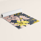 Garden time - bold floral pattern Yoga Mat Gallery Image 2