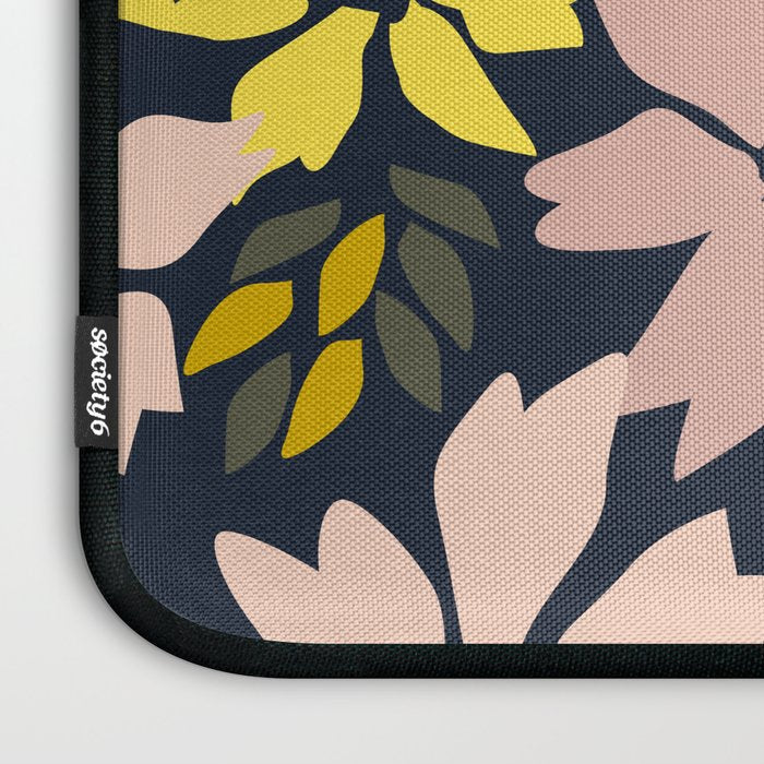 Garden time - bold floral pattern Laptop Sleeve Gallery Image 3