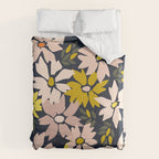 Garden time - bold floral pattern Duvet Cover Gallery Image 6