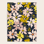 Garden time - bold floral pattern Poster Gallery Image 4