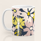Garden time - bold floral pattern Coffee Mug Gallery Image 3
