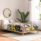 Garden time - bold floral pattern Comforter Gallery Image 2