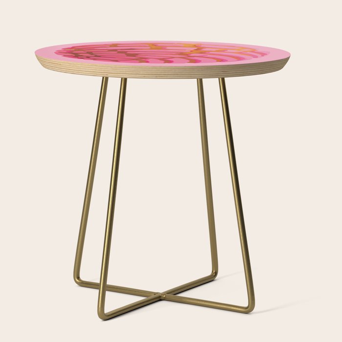 Pink concha bread mexican concha pan dulce mexican food lover Side Table Gallery Image 1