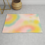 Soft pastel dream space Rug Gallery Image 1