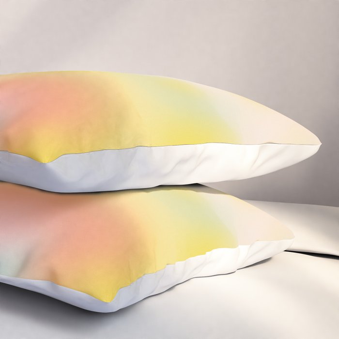 Soft pastel dream space Pillow Sham Gallery Image 3