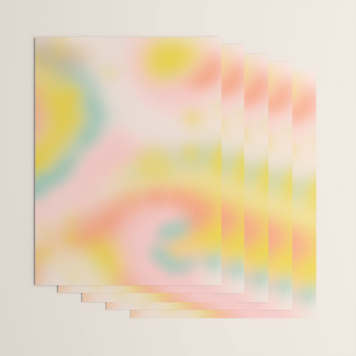 Soft pastel dream space Wrapping Paper Gallery Image 3