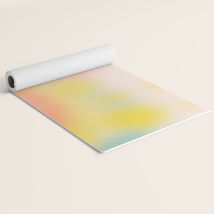 Soft pastel dream space Yoga Mat Gallery Image 2
