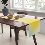 Soft pastel dream space Table Runner Gallery Image 2