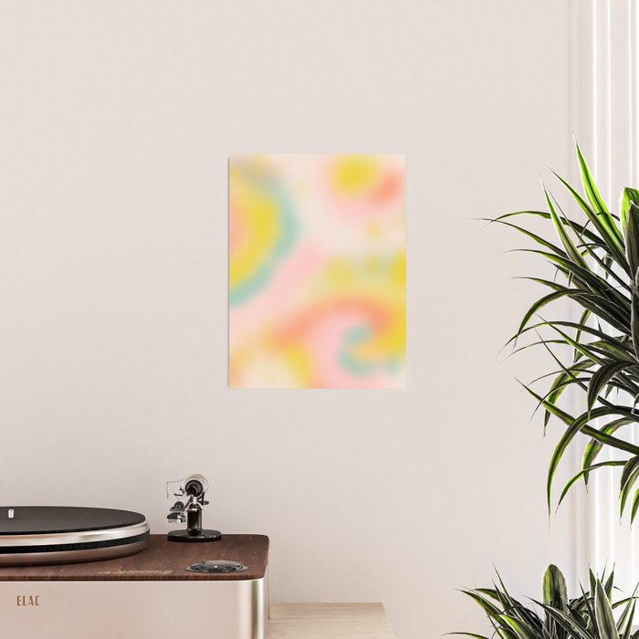 Soft pastel dream space Poster Gallery Image 2