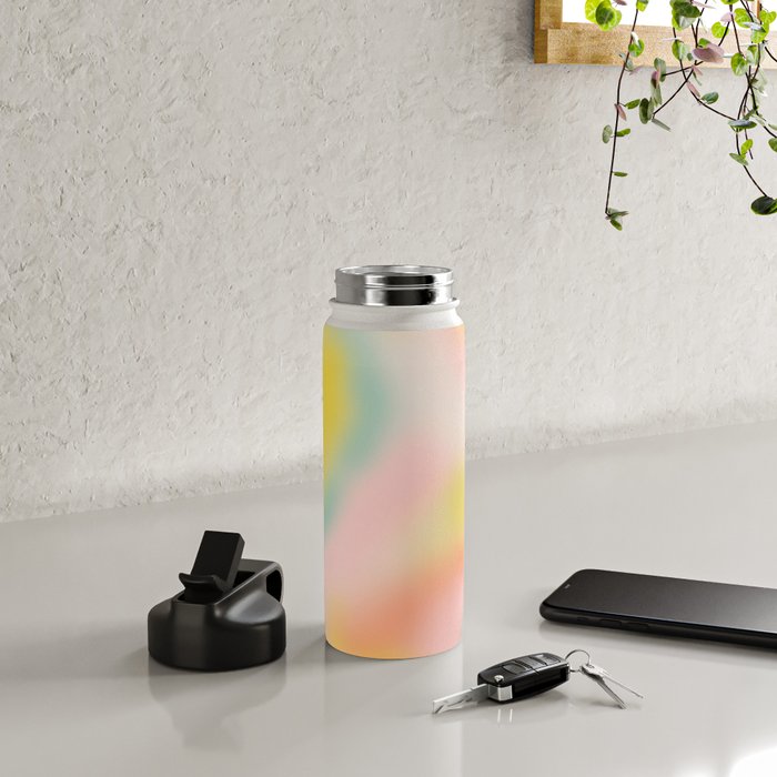 Soft pastel dream space Water Bottle Gallery Image 4