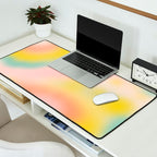 Soft pastel dream space Desk Mat Gallery Image 2