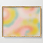 Soft pastel dream space Serving Tray Gallery Image 1