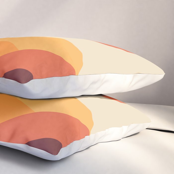 Geometric Landscape 21 Pillow Sham Gallery Image 3