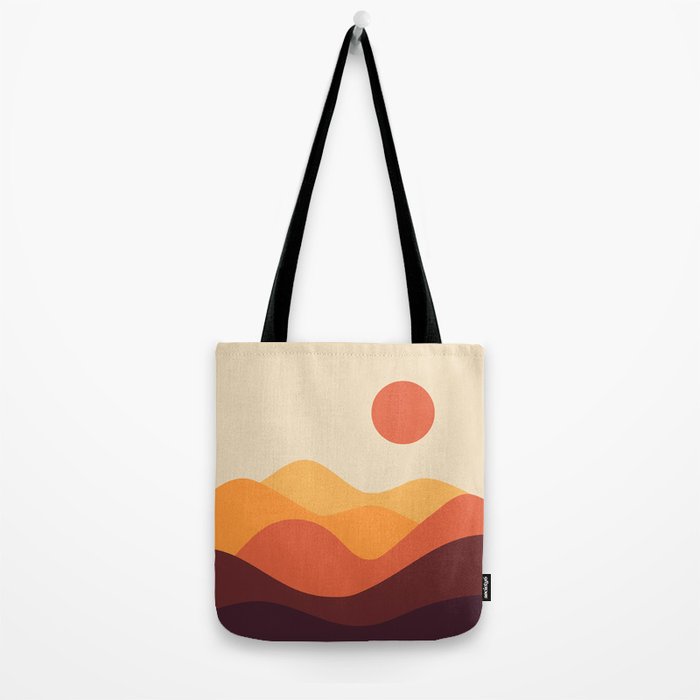 Geometric Landscape 21 Tote Bag Gallery Image 2