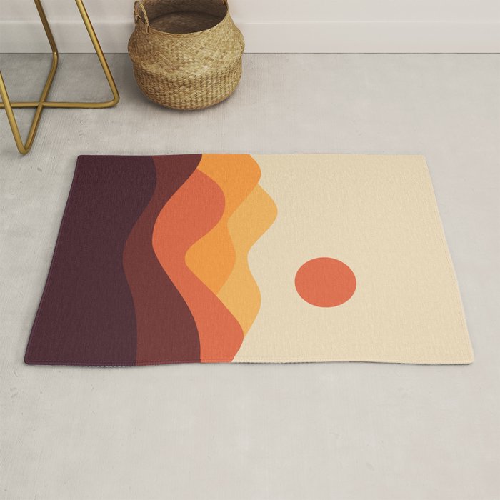 Geometric Landscape 21 Rug Gallery Image 1
