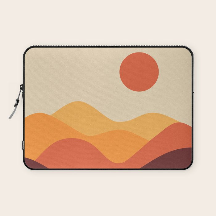 Geometric Landscape 21 Laptop Sleeve Gallery Image 1