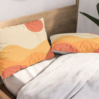 Geometric Landscape 21 Pillow Sham Gallery Image 2