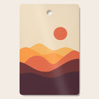Geometric Landscape 21 Cutting Board Gallery Image 1