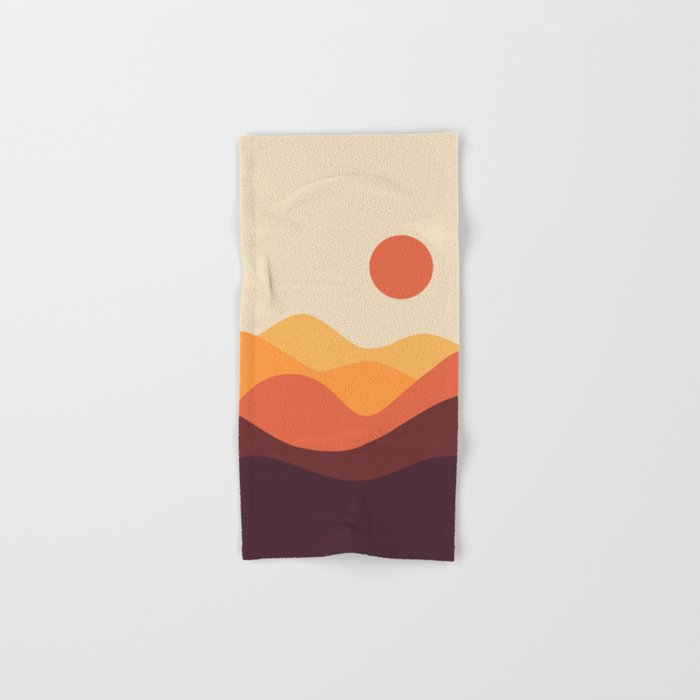 Geometric Landscape 21 Towels Gallery Image 1