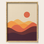 Geometric Landscape 21 Serving Tray Gallery Image 1