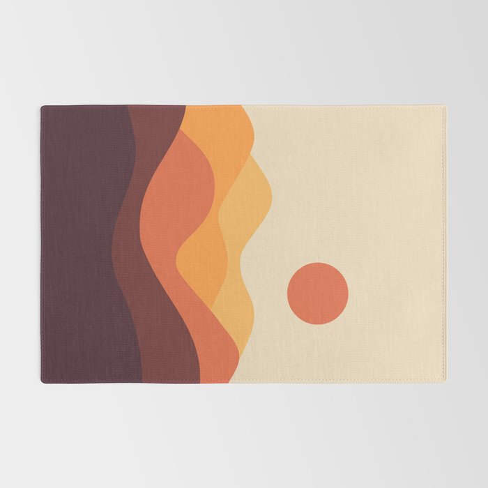Geometric Landscape 21 Rug Gallery Image 2