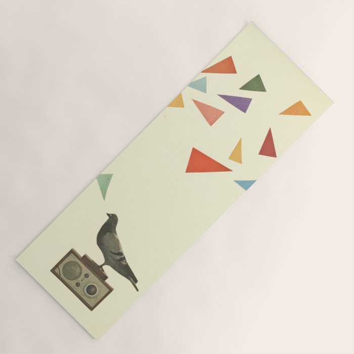 Pigeon Radio Yoga Mat Gallery Image 1
