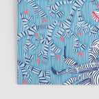 Lobster and crab coastal nostalgia summer blue Poster Gallery Image 3