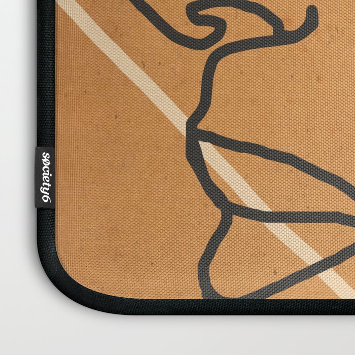 Abstract Face 15 Laptop Sleeve Gallery Image 3