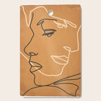 Abstract Face 15 Cutting Board Gallery Image 1