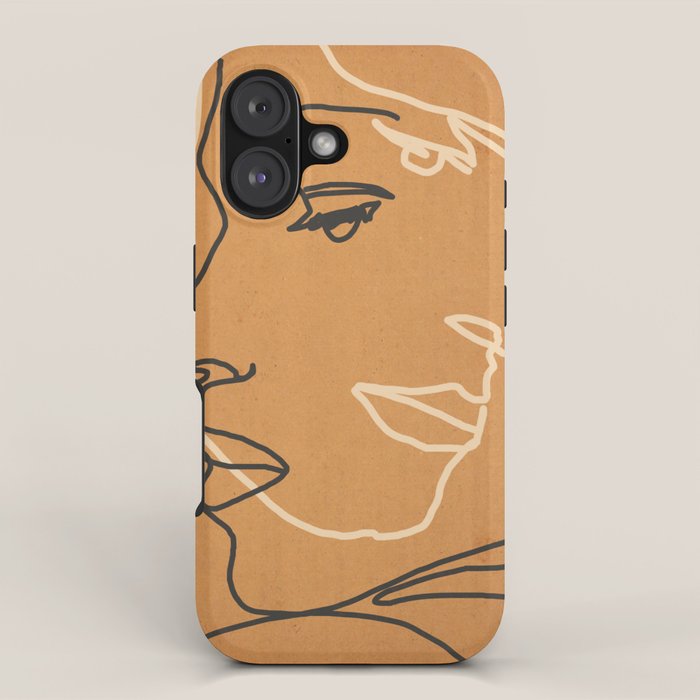 Abstract Face 15 iPhone Case Gallery Image 1