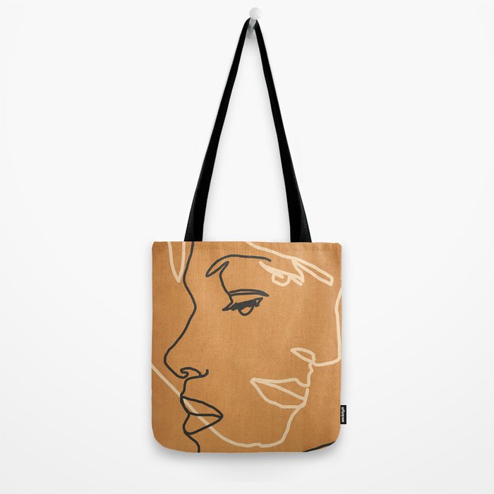 Abstract Face 15 Tote Bag Gallery Image 2