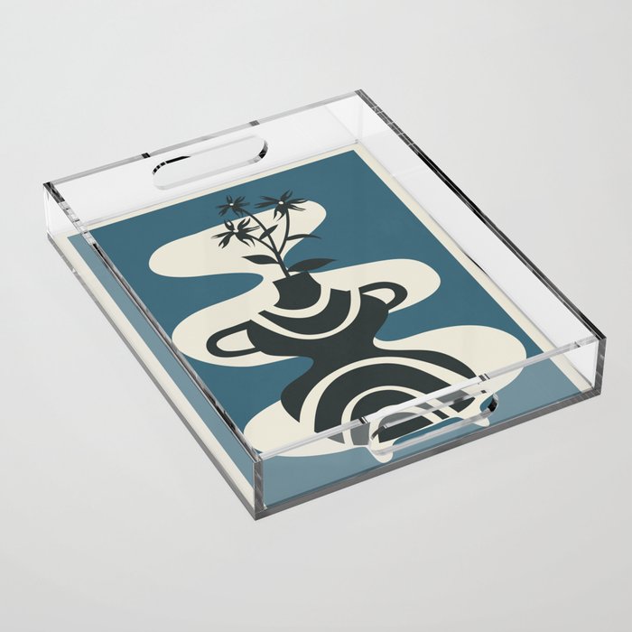 Vase of Tranquility 5 Acrylic Tray Gallery Image 1