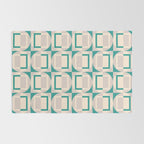 Mid Century Modern Geometric Fusion Rug Gallery Image 2