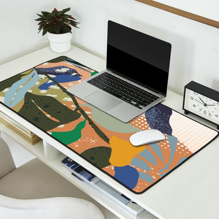 Abstract autumn branch close up  Desk Mat Gallery Image 2