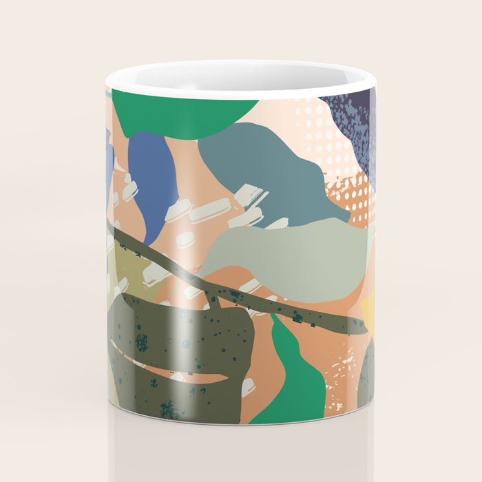 Abstract autumn branch close up  Coffee Mug Gallery Image 4