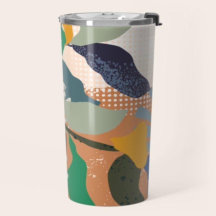 Abstract autumn branch close up  Travel Mug Gallery Image 2
