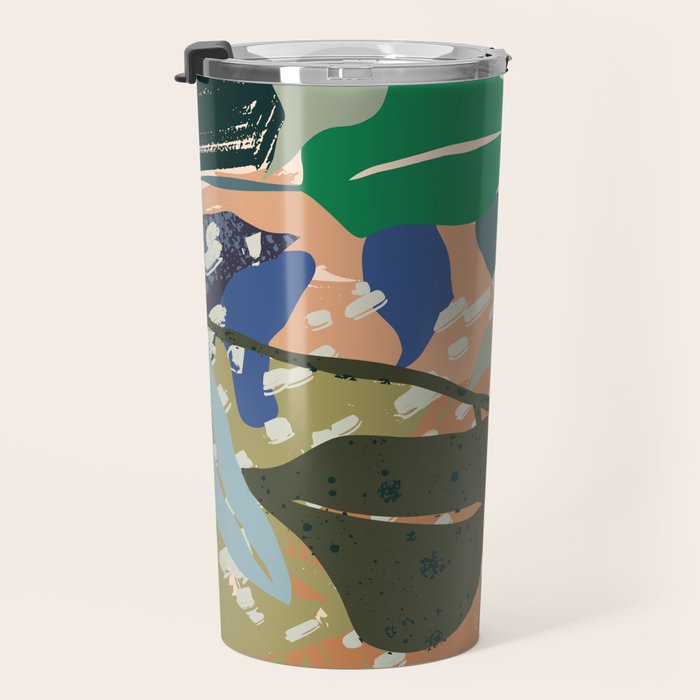 Abstract autumn branch close up  Travel Mug Gallery Image 3