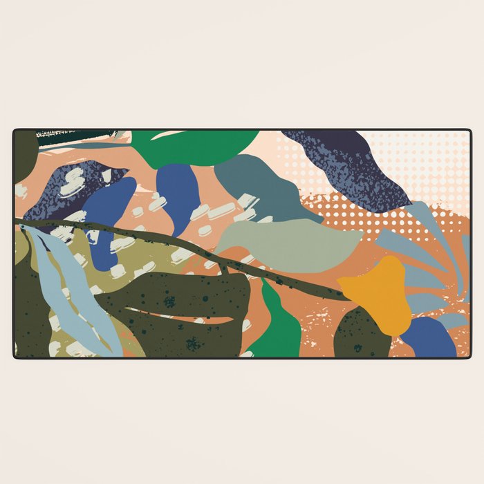 Abstract autumn branch close up  Desk Mat Gallery Image 3
