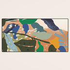 Abstract autumn branch close up  Desk Mat Gallery Image 3