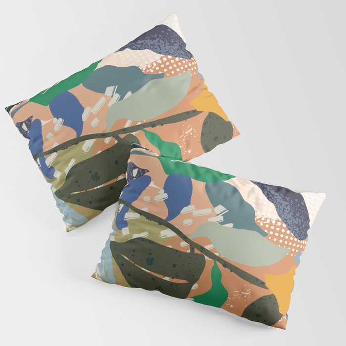 Abstract autumn branch close up  Pillow Sham Gallery Image 3