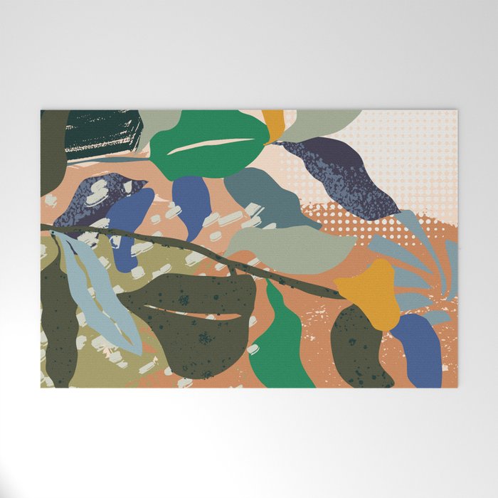 Abstract autumn branch close up  Welcome Mat Gallery Image 1
