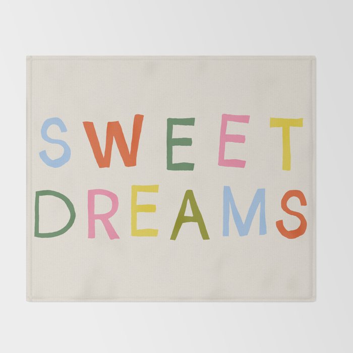 Sweet Dreams Throw Blanket Gallery Image 2
