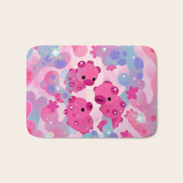 Pygmy seahorse Bath Mat Gallery Image 1
