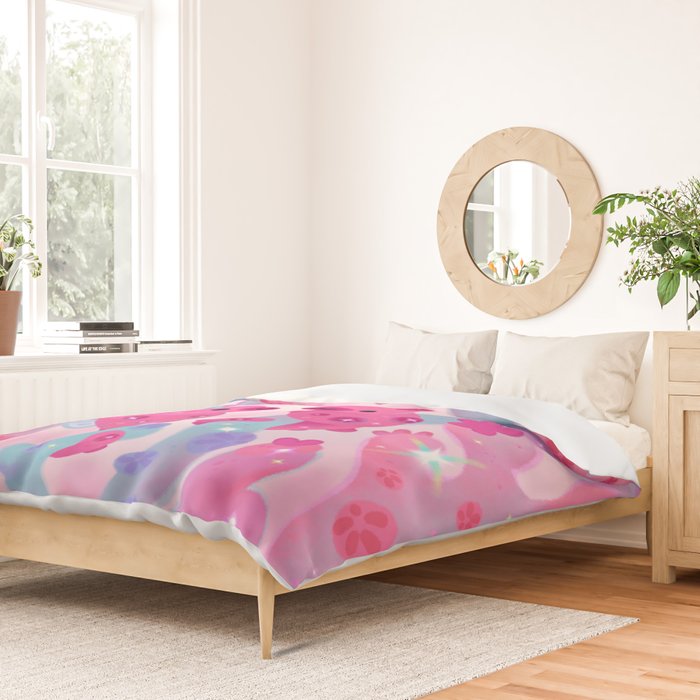 Pygmy seahorse Duvet Cover Gallery Image 2