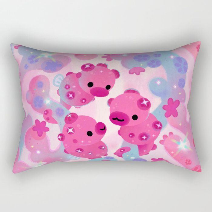 Pygmy seahorse Rectangular Pillow Gallery Image 1