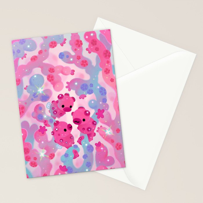 Pygmy seahorse Stationery Card Gallery Image 2