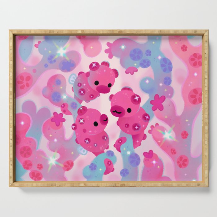 Pygmy seahorse Serving Tray Gallery Image 1