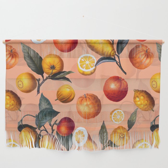 Vintage Fruit Pattern XXV Wall Hanging Gallery Image 1